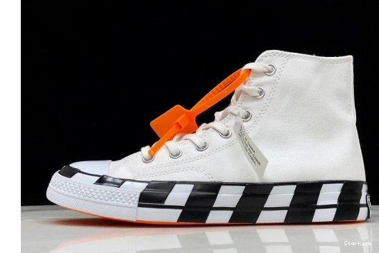 Black O-W 163892C White Converse 2.0 X 1223